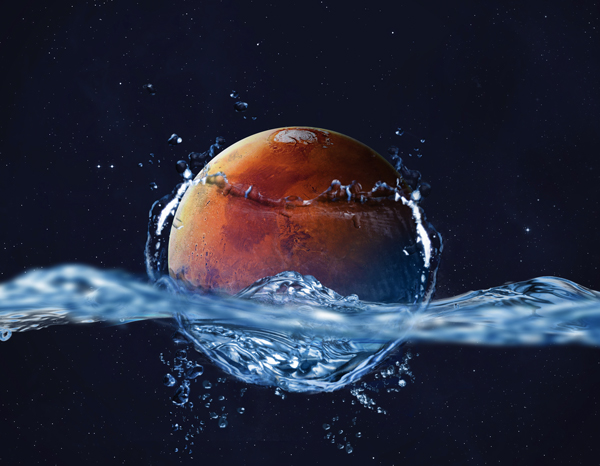 Weathering Water on Mars